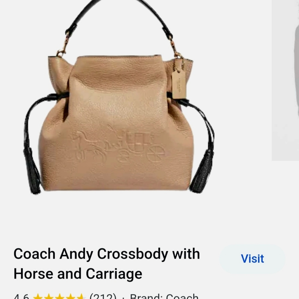 Coach Andy Crossbody